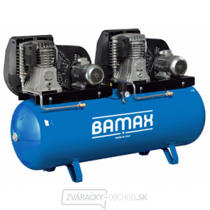 Stacionárny kompresor Bamax Tandem BX70G / 900T10