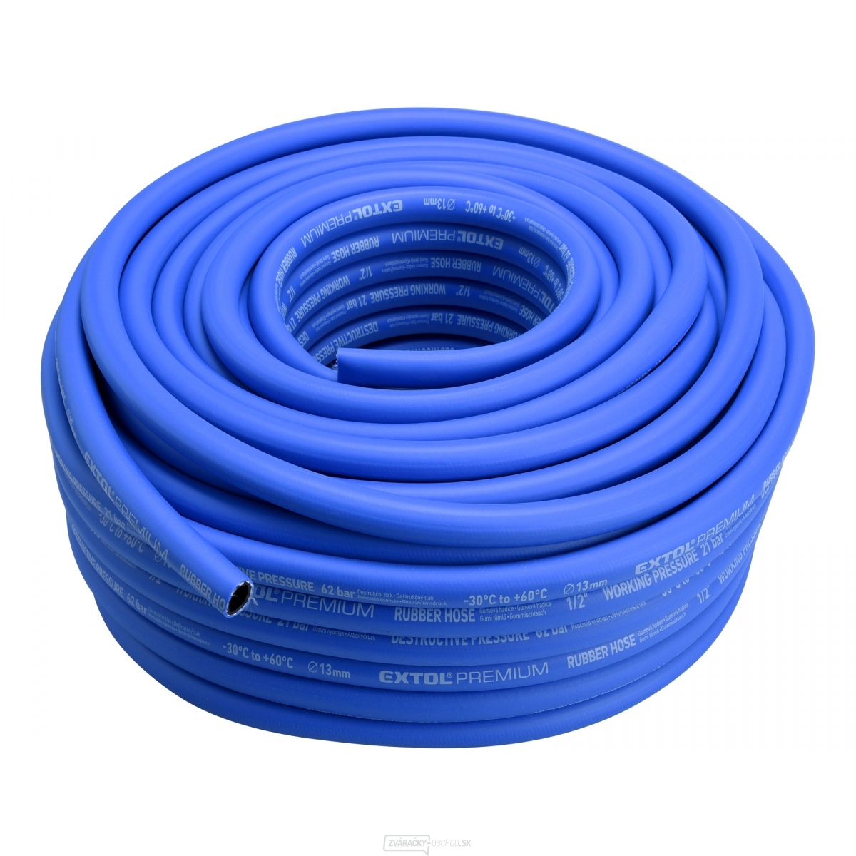 Hadica vzduchová, guma, 1/2"(13/19mm), 50m