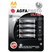AgfaPhoto Ultra alkalická batéria LR06/AA, 4ks AgfaPhoto Ultra alkalická batéria LR06/AA, 4ks gallery main image