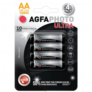 AgfaPhoto Ultra alkalická batéria LR06/AA, 4ks