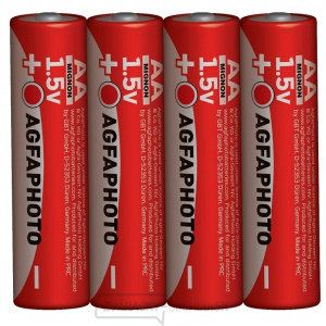 AgfaPhoto zinková batérie AA, shrink 4ks