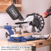 Scheppach HM 254 pokosová píla s poťahom a laserom náhled