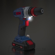 Akumulátorový vŕtací skrutkovač BS 18-201-30K II náhled