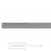 Mierka bez povrchovej úpravy 1000 mm s presahom KINEX, DIN 866/A gallery main image