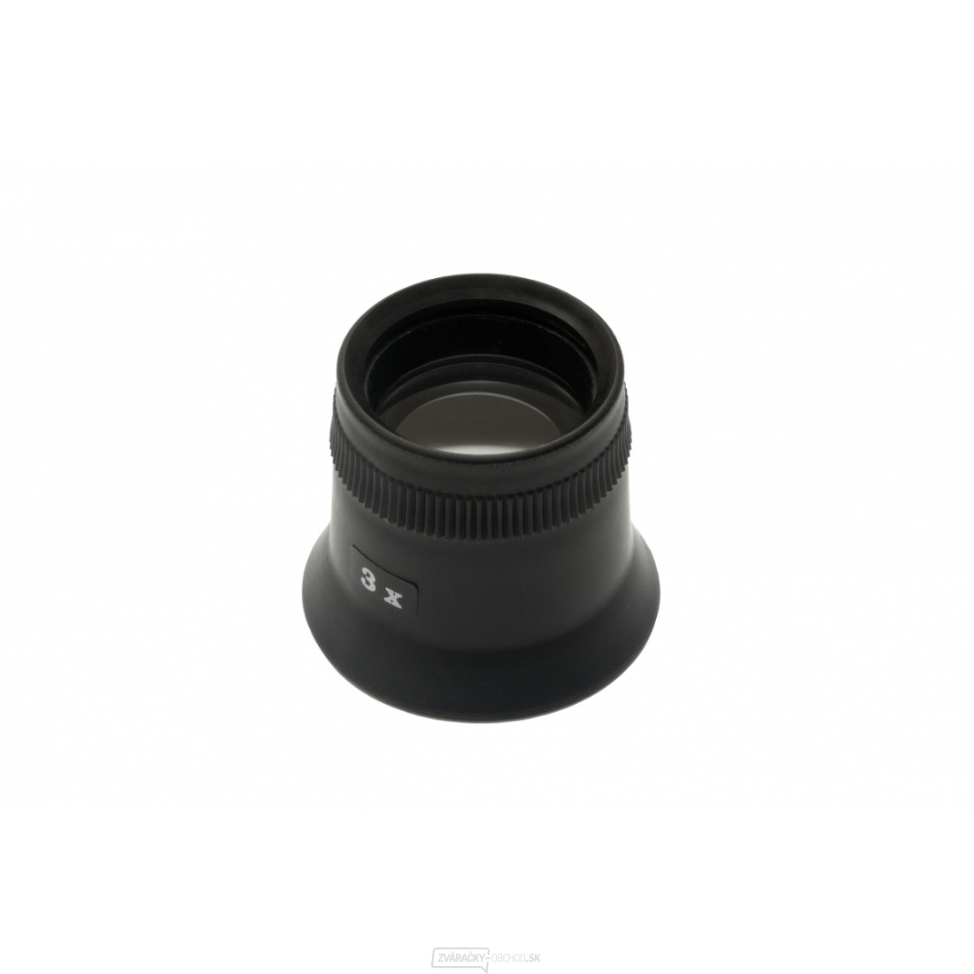 Hodinárska lupa s plastovou šošovkou, zväčšenie 4x, 24 mm
