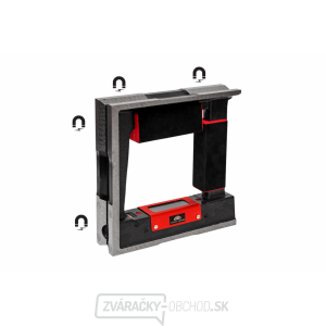 Vodováha strojová rámová s magnetom KINEX 150 mm, PN 25 5739-1 Vodováha strojová rámová s magnetom KINEX 150 mm, PN 25 5739-1