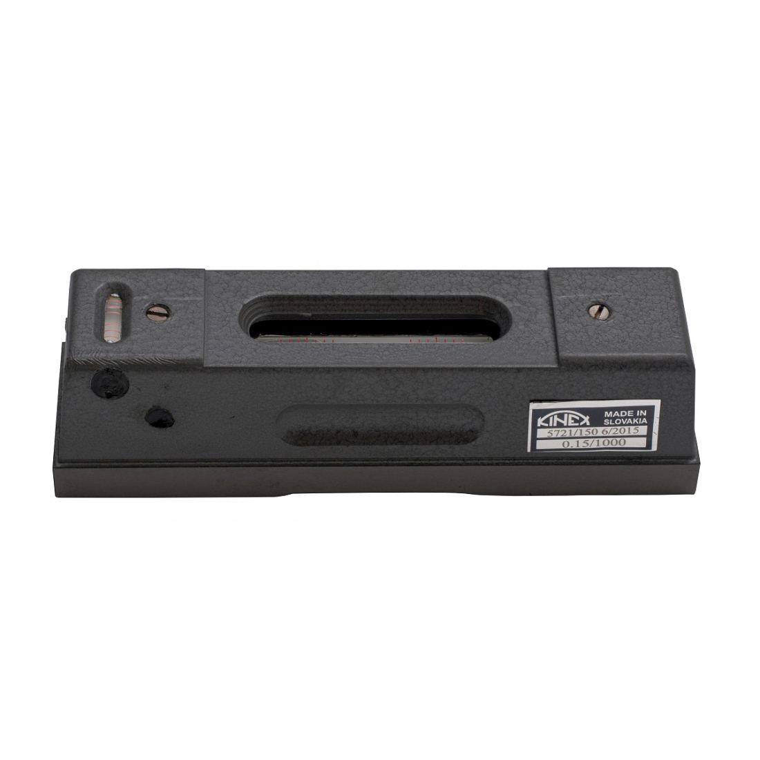 Vodováha strojná pozdĺžna KINEX 250 mm, PN 25 5721-1