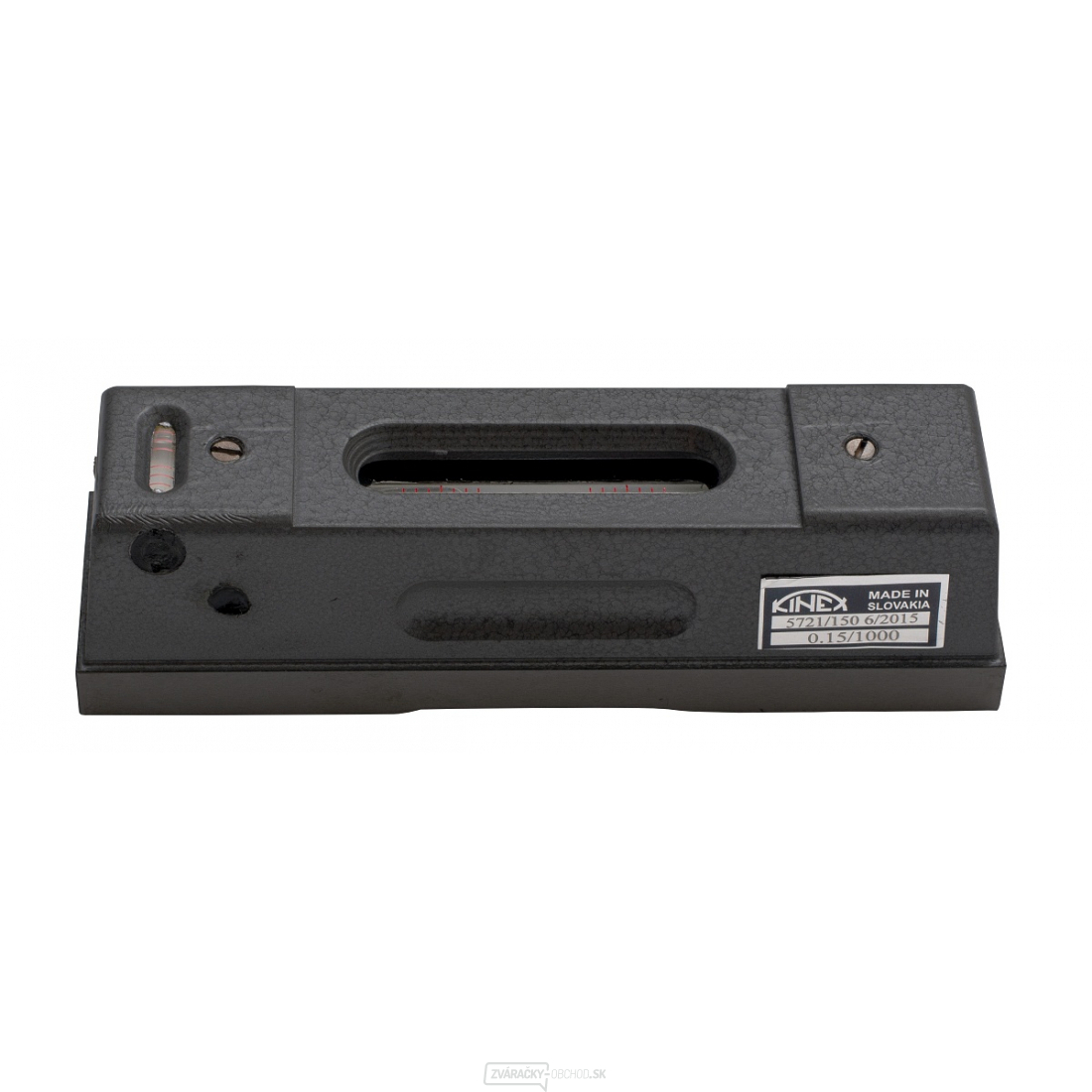 Vodováha strojná pozdĺžna KINEX 250 mm, PN 25 5721-1