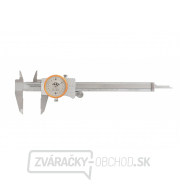 Posuvné meradlo s číselníkovým úchylkomerom KINEX 150 mm, 0,02 mm, nárazuvzdorný, ČSN 25 1235, DIN 862 gallery main image