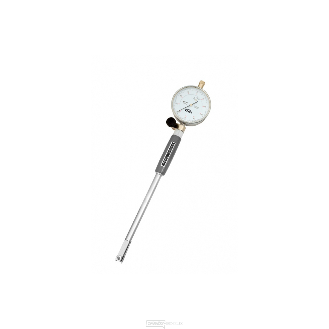 Mikrometer dutinový (dutinomer) KINEX - analóg úchylkomer 50-160 mm/0.01mm, DIN 863
