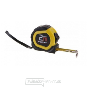 Zvinovací meter FESTA 2m - pogumovaný s magnetom, tr. presnosti 2 Zvinovací meter FESTA 2m - pogumovaný s magnetom, tr. presnosti 2 gallery main image