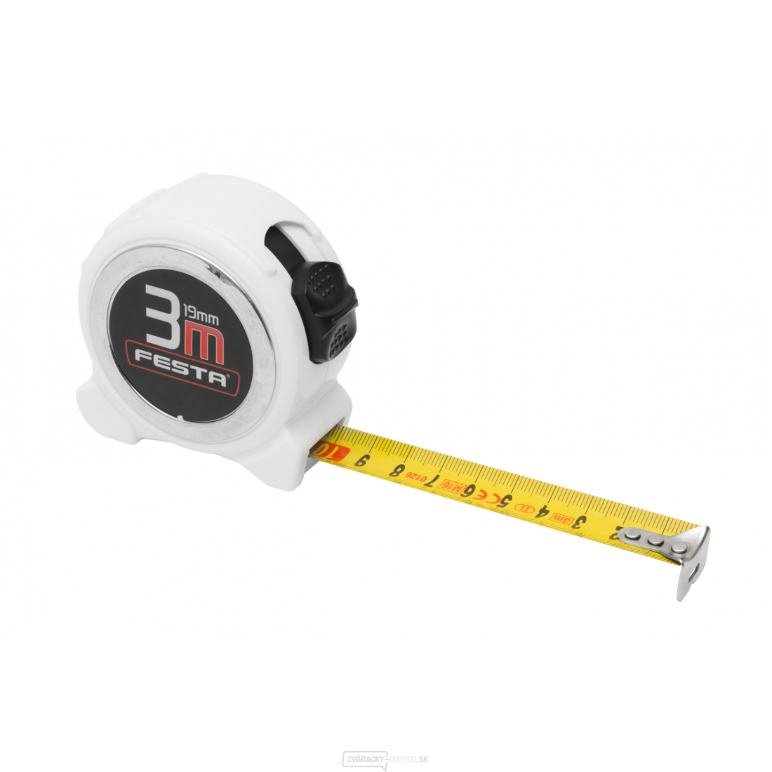 Zvinovací meter FESTA 3m - veľké číslice