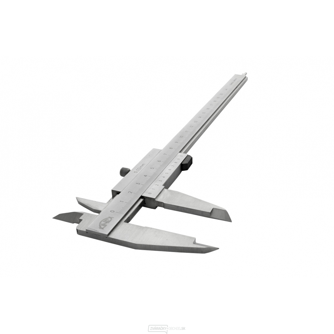 Posuvné meradlo s hĺbkomerom KINEX 150 mm, 0,02 mm, aretácia skrutkou, paralelné vedenie, monoblok, TOP QUALITY, DIN 862 Posuvné meradlo s hĺbkomerom KINEX 150 mm, 0,02 mm, aretácia skrutkou, paralelné vedenie, monoblok, TOP QUALITY, DIN 862 gallery main image