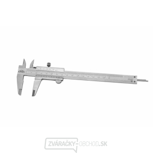 Posuvné meradlo KINEX 150 mm, 0,02 mm, aretácia skrutkou, mm + inch, STN 25 1238, DIN 862