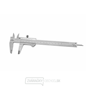 Posuvné meradlo KINEX 150 mm, 0,02 mm, aretácia skrutkou, mm+inch, ČSN 25 1238, DIN 862 Posuvné meradlo KINEX 150 mm, 0,02 mm, aretácia skrutkou, mm+inch, ČSN 25 1238, DIN 862