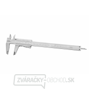 Posuvné meradlo KINEX 160 mm, 0,05 mm, aretácia tlačidlom, mm+inch, monoblok, ČSN 25 1238, DIN 862 gallery main image