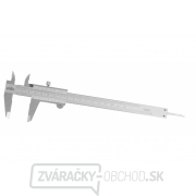 Posuvné meradlo KINEX 160 mm, 0,02 mm, aretácia skrutkou, mm+inch, monoblok, ČSN 25 1238, DIN 862 gallery main image