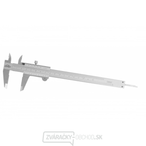 Posuvné meradlo KINEX 160 mm, 0,02 mm, aretácia skrutkou, mm + inch, monoblok, STN 25 1238, DIN 862