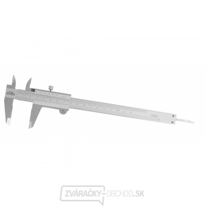 Posuvné meradlo KINEX 160 mm, 0,02 mm, aretácia skrutkou, mm+inch, monoblok, ČSN 25 1238, DIN 862 gallery main image