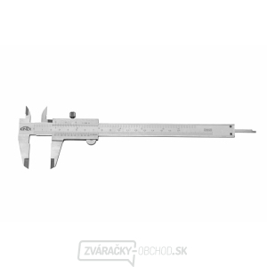 Posuvné meradlo KINEX 160 mm, 0,05 mm, aretácia skrutkou, mm+inch, monoblok, ČSN 25 1238, DIN 862 Posuvné meradlo KINEX 160 mm, 0,05 mm, aretácia skrutkou, mm+inch, monoblok, ČSN 25 1238, DIN 862