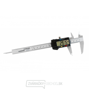 Digitálne posuvné meradlo pre ľavákov KINEX, 150/40 mm, DIN 862