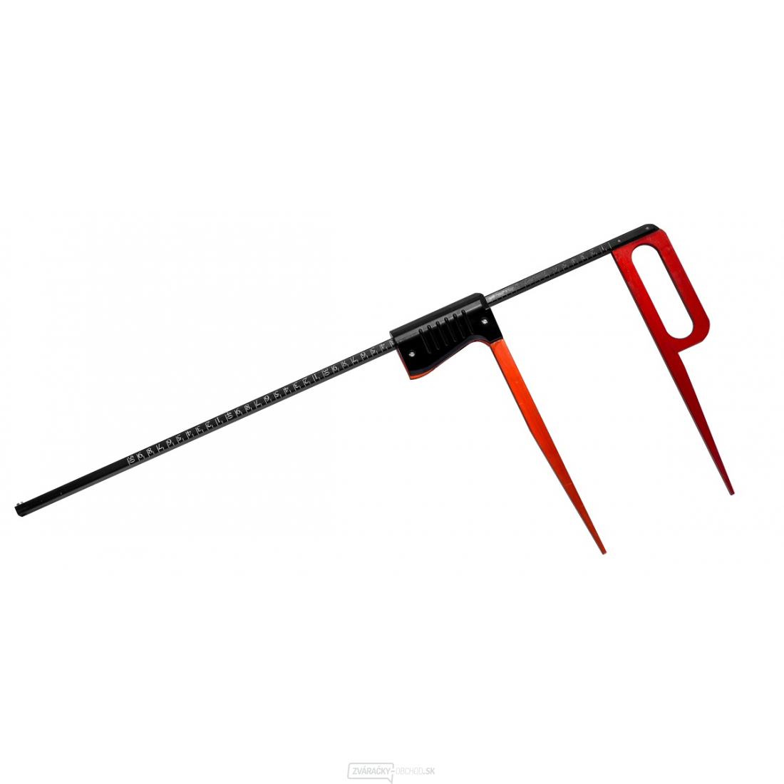 Lesnícka priemerka KINEX Red&Black LINE 500 mm (delenie 1mm)
