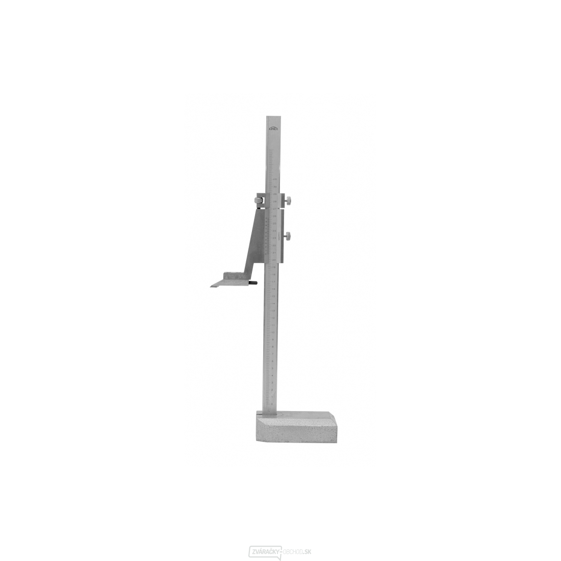 Výškomer analógový KINEX 200/0,02mm, DIN 862