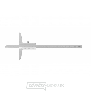 Hĺbkomer bez nosa KINEX 150 mm, 0,02 mm, ČSN 25 1280, DIN 862 Hĺbkomer bez nosa KINEX 150 mm, 0,02 mm, ČSN 25 1280, DIN 862