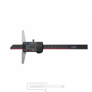 Hĺbkomer digitálny bez nosa KINEX 200 mm, 0,01, DIN 862 Hĺbkomer digitálny bez nosa KINEX 200 mm, 0,01, DIN 862 gallery main image