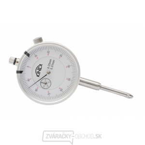 Úchylkomer číselníkový KINEX 0-25 mm/60 mm/0,01 mm, ČSN EN ISO 463, ČSN 25 1811, ČSN 25 1816 Úchylkomer číselníkový KINEX 0-25 mm/60 mm/0,01 mm, ČSN EN ISO 463, ČSN 25 1811, ČSN 25 1816