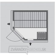 Fínska sauna KARIBU Siirin (71376) náhled
