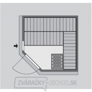 Fínska sauna KARIBU JARIN (71360) náhled