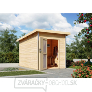 Fínska sauna KARIBU Torg (86196) s predsieňou gallery main image