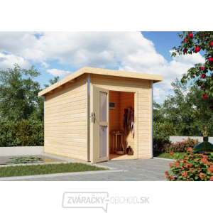 Fínska sauna KARIBU Torg (86196) s predsieňou gallery main image