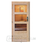 Fínska sauna KARIBU SKROLLAN 3 (86308) s predsieňou náhled