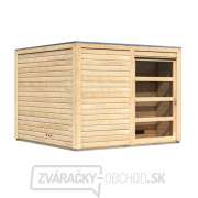 Fínska sauna KARIBU CUBEN (80796) s predsieňou Náhľad