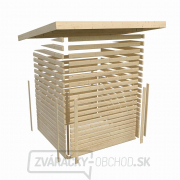 Fínska sauna KARIBU CUBEN (80796) s predsieňou náhled