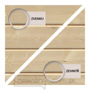 Fínska sauna KARIBU CUBEN (80796) s predsieňou náhled