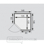 Fínska sauna KARIBU FRANKA (59950) náhled