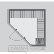 Fínska sauna KARIBU FLORA 1 (57003) náhled