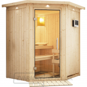 Fínska sauna KARIBU LARIN (75604) Náhľad