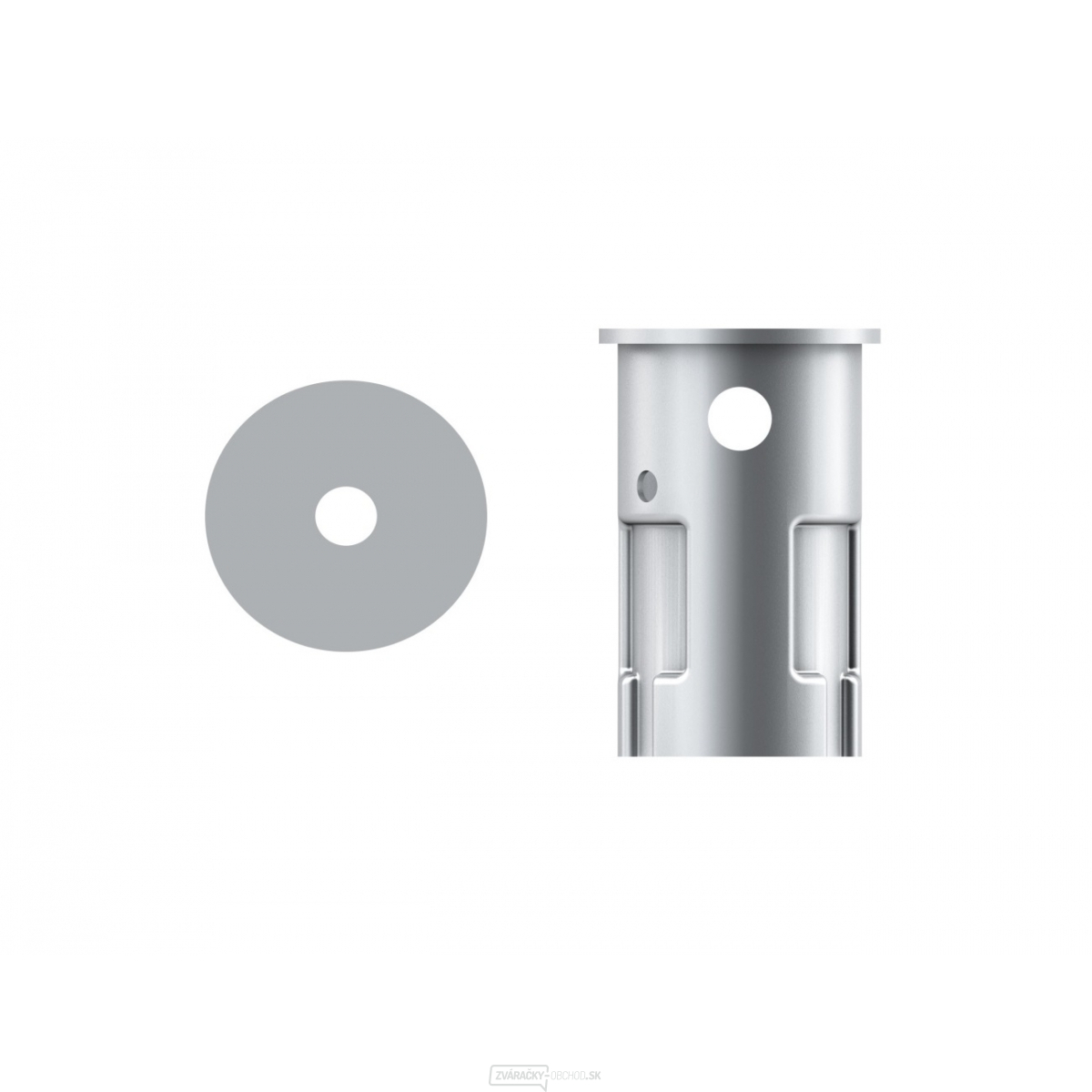 Montážna pätka M12 pre zemný vrut gallery main image