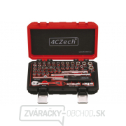 1/4 42dílná sada náradia 4-14mm + ráčna 72 zubov (4SK-146-42) gallery main image