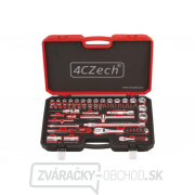1/4 + 1/2 59dílná sada náradia 4-32mm + 2 račne 72 zubov (4SK-146-59-120) gallery main image