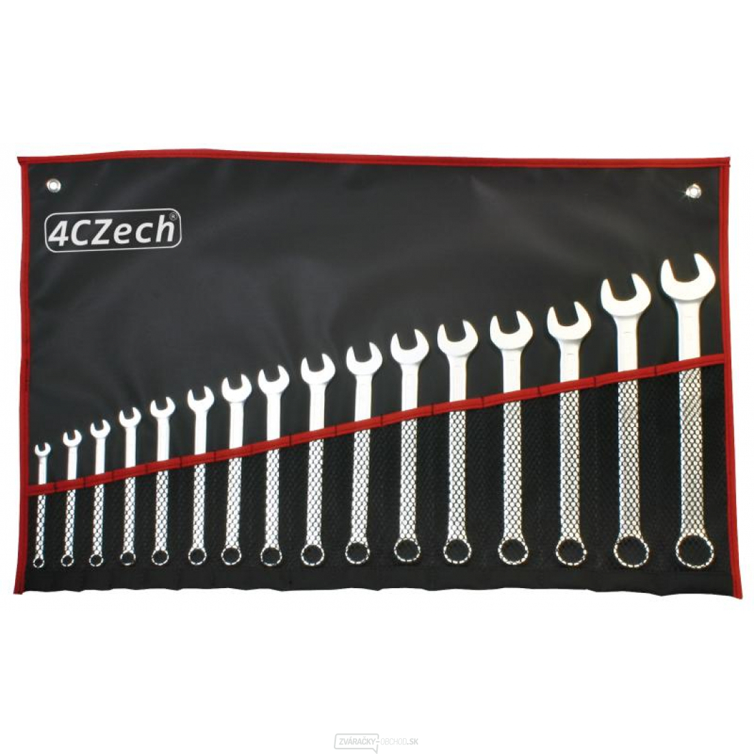 Sada kľúčov 16dílná, DIN 3113 vo vinylovom puzdre (8 -24mm) (4SK-277-516)