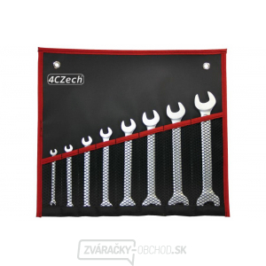 Sada kľúčov 8dielna, DIN 3110 vo vinylovom puzdre (4x5 - 18x19mm) (4SK-600-508) Sada kľúčov 8dielna, DIN 3110 vo vinylovom puzdre (4x5 - 18x19mm) (4SK-600-508) gallery main image