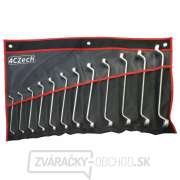 Sada kľúčov 12dielna, DIN 838 vo vinylovom puzdre (6x7 -30x32mm) gallery main image