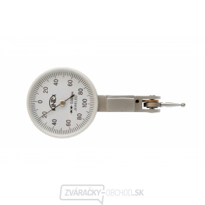 Úchylkomer páčkový KINEX - horizontálny (0,8) 40/0,01mm Úchylkomer páčkový KINEX - horizontálny (0,8) 40/0,01mm