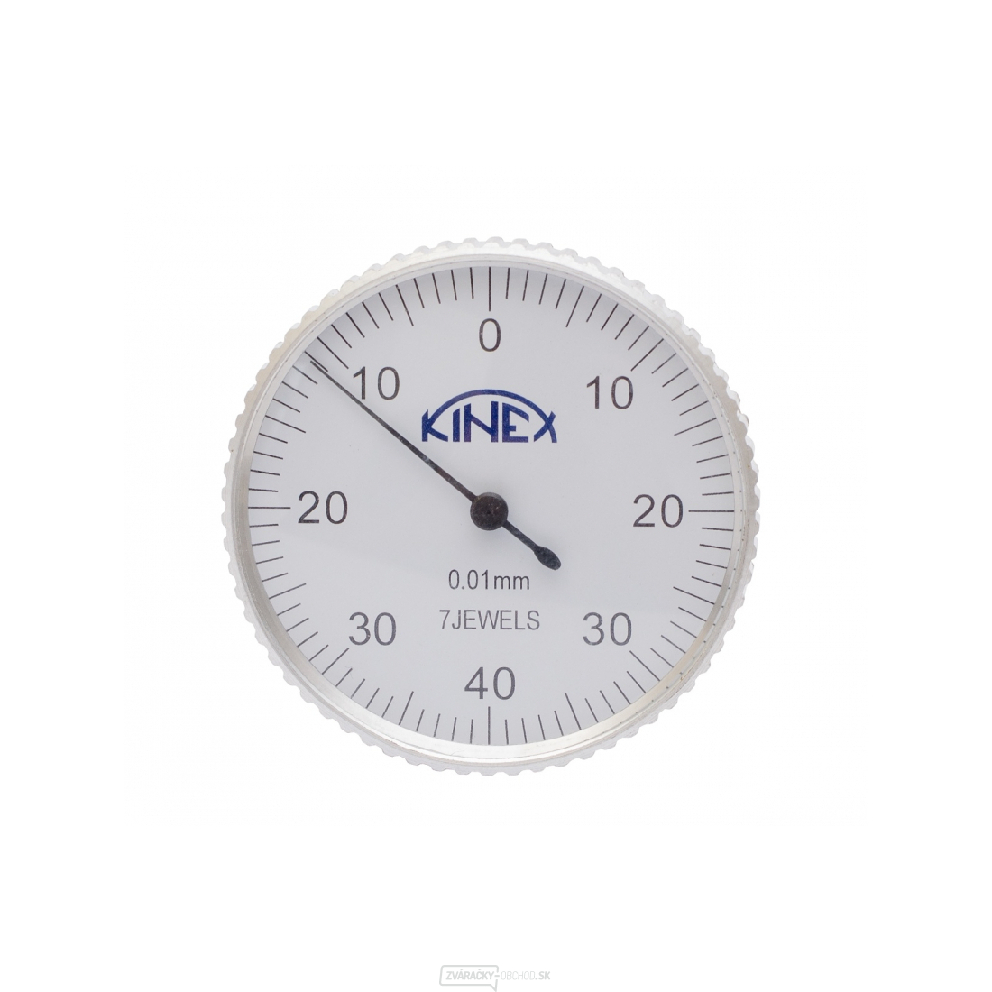 Úchylkomer páčkový KINEX - vertikálny (0,8)/40mm