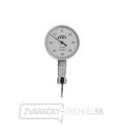 Úchylkomer páčkový KINEX - horizontálny (0,8) 40/0,01mm, karbidový hrot gallery main image